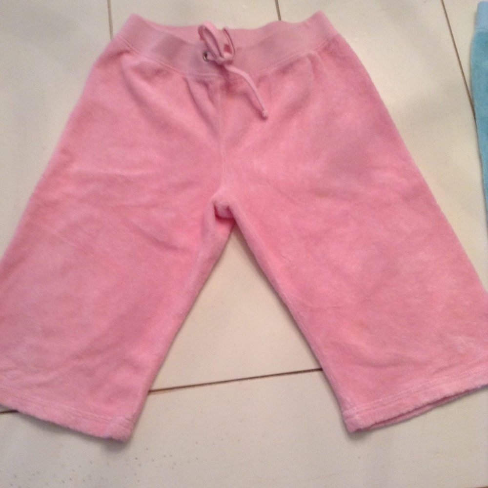 Original Juicy Couture Capri terry pants-set of 3